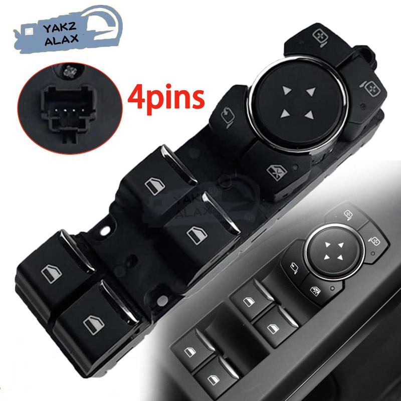 Для Ford Focus    Переключатель управления стеклоподъемником 4 контакта Передняя левая сторона водителя Контроллер Кнопка регулятора стекла M1BT-14540-DC