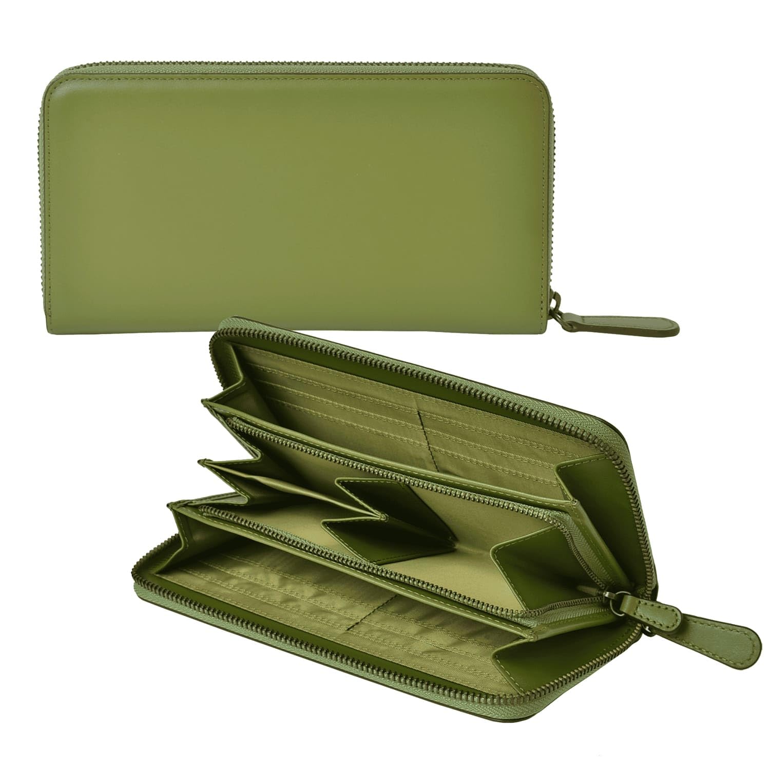 

Long Genuine Round Zipper Real Easy to Coin Purse Coin Popular Gift [MGsable] Wallet, Leather, Women s, Men s, Wallet, Slim, Cowhide, Leather, Use,