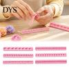 Polymer Clay Cutters 6Pcs Flower Petal Cutter, 6 Shapes 3D Making Craft Mold Tool, Handmade Plastic Crafting Tools for DIY Lovers