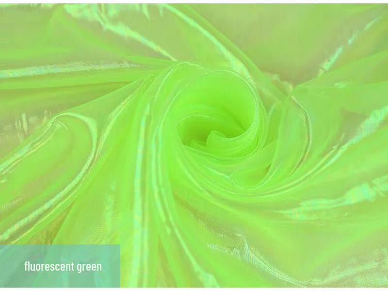 Buntes Fantasy-Laser-Gaze-Gewebe für Aisha Prinzessinnenkleider und Bühnenkostüme