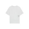 Li Ning T Shirts Men's Gray Crew Neck Moderate Straight Fit AHSSA45-1