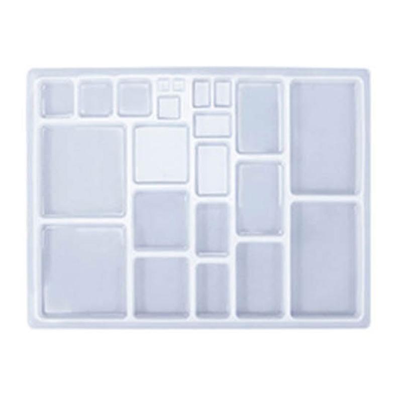 DIY Drop Earring Mold 3D Resin Pendants Moulds Fashionable Ear Jewelry Molds Silicone Material for Hand-Making Earrings