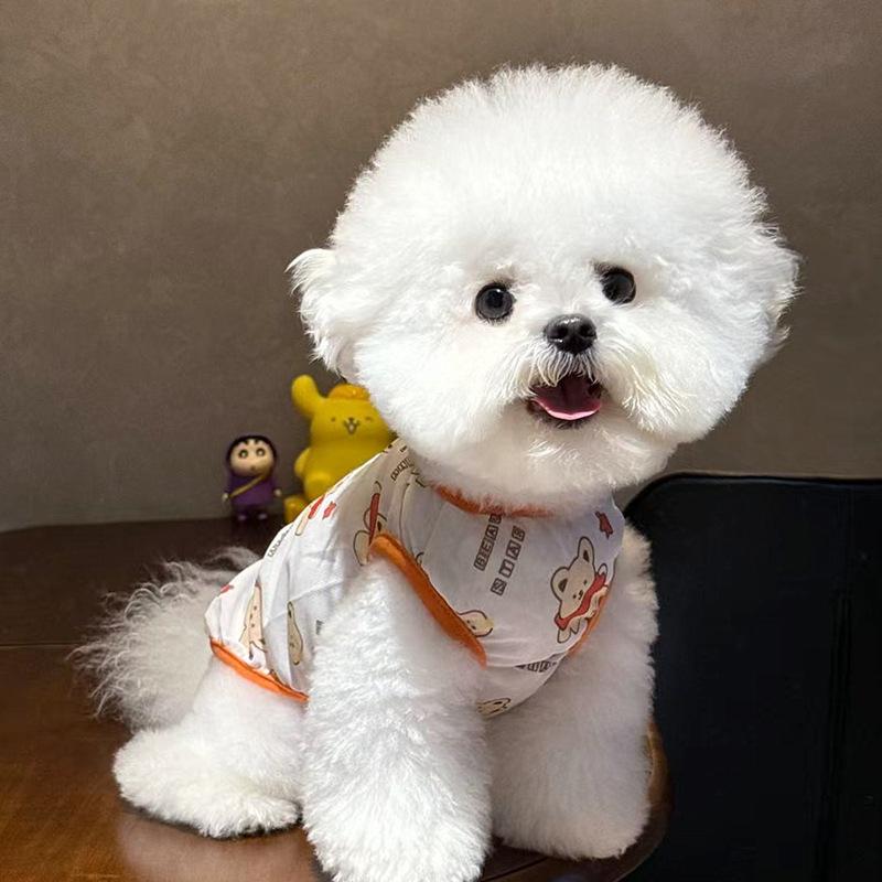 Pet Vest Teddy Bichon Pomeranian Small Dog Yorkshire Maltese Schnauzer Poodle Dog Clothes