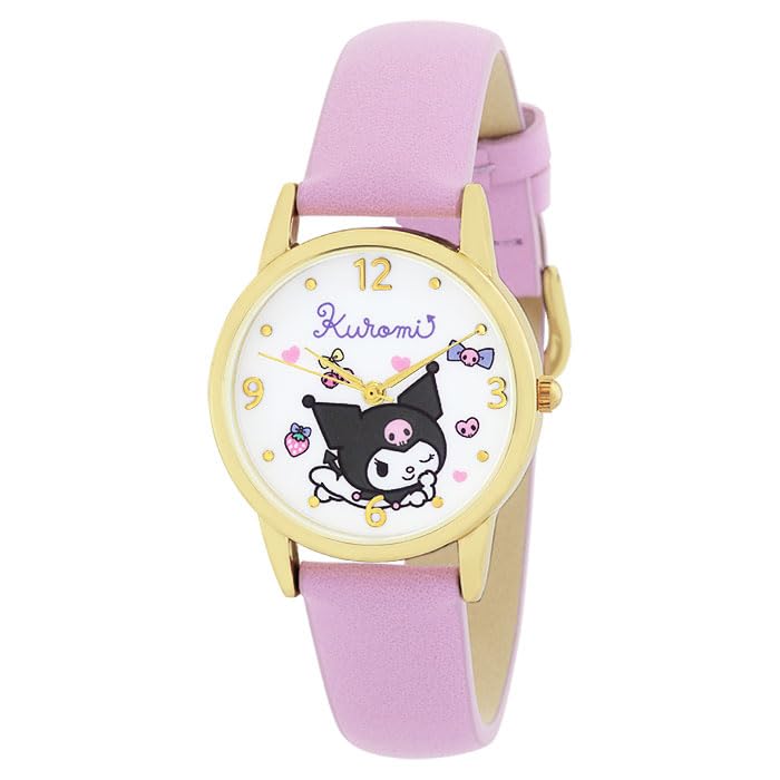 Sanrio Kuromi Made in Purple J-Axis Women's Watch, Japan, JR4D0001-KU,
