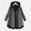 Fashion Women's Padded Jacket Hooded Mid-length Jacket Women's Autumn and Winter Casual Warm Padded Jacket