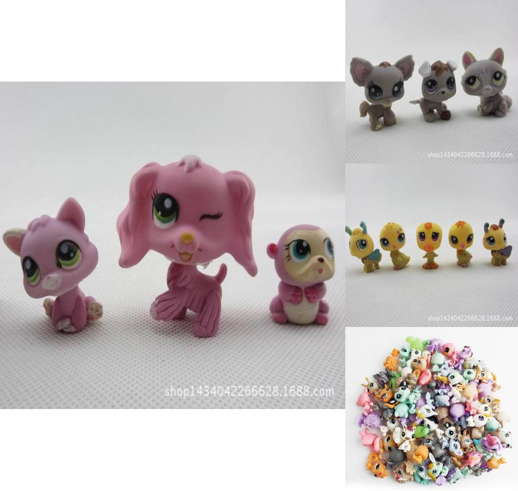 Lotto Bamboline Deliziose Qualità Premium 20 Pezzi Littlest Pet Shop Giocattoli Cane Per Bambini