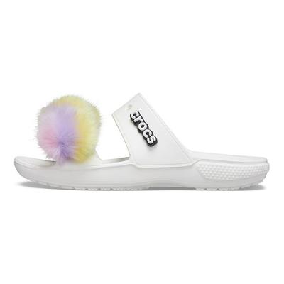 Classic Fur Sure Trendy Sandals Men Sandals White 207405-100