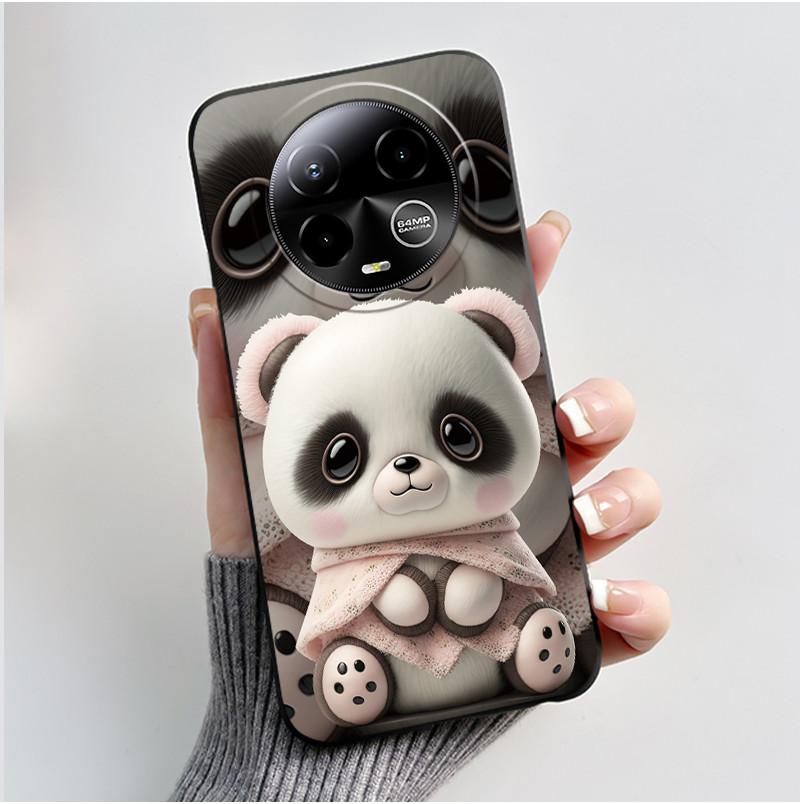Case For BLU Bold K50 Phone Case Luxury Cute Love Rabbit Cartoon Funny Pattern Cover Shell Black Soft Silicone Protective Casing