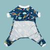 1pc Rocket Dog Pajamas, Cute Cat Costume, Medium Pet Sleepwear , Christmas, Christmas Decor