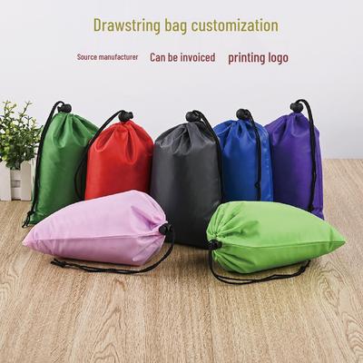 Borsa con Coulisse in Nylon Oxford Impermeabile: Contenitore Portatile per Corda per Saltare da Esterno