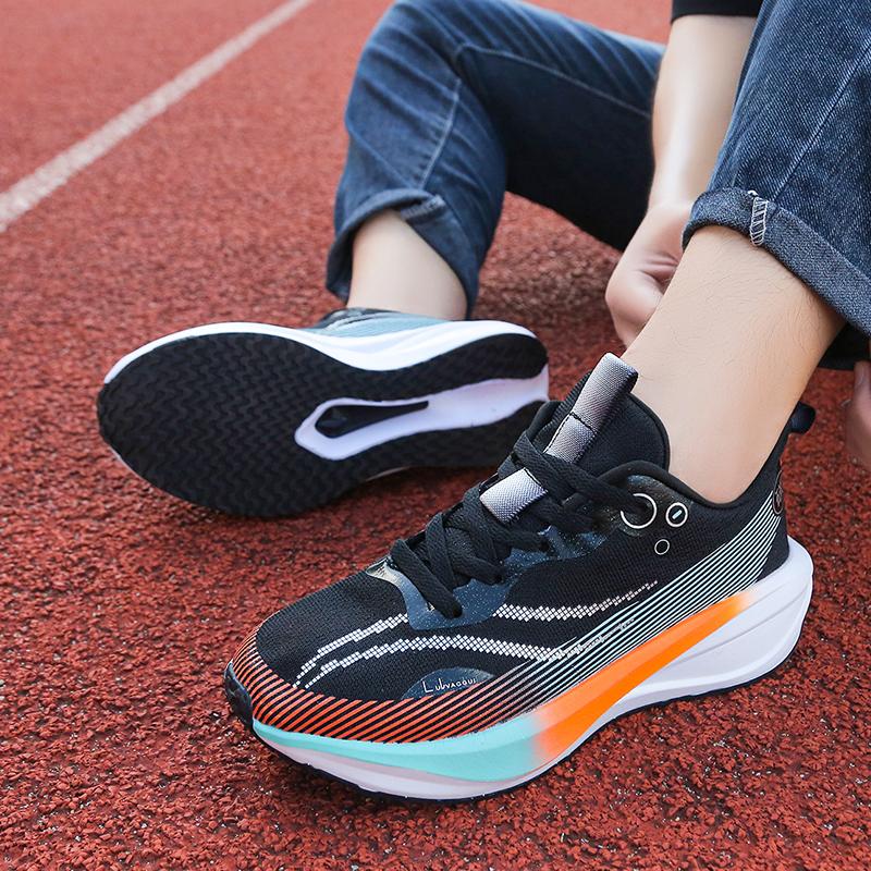 Breathable Running Sports Shoes Unisex Anti-slip Trainers Lightweight Comfort Outdoor Sneakers for Jogging Fitness Exercise