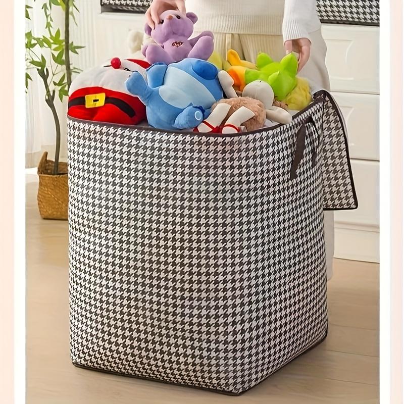 3 180 Liter Clothing Storage Bags, 27.56 Inches High, with Handles, Wardrobe Container, Suitable for Blankets and Clothes