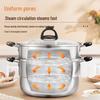 Joyoung Double-Layer 304 Stainless Steel Steamer Pot