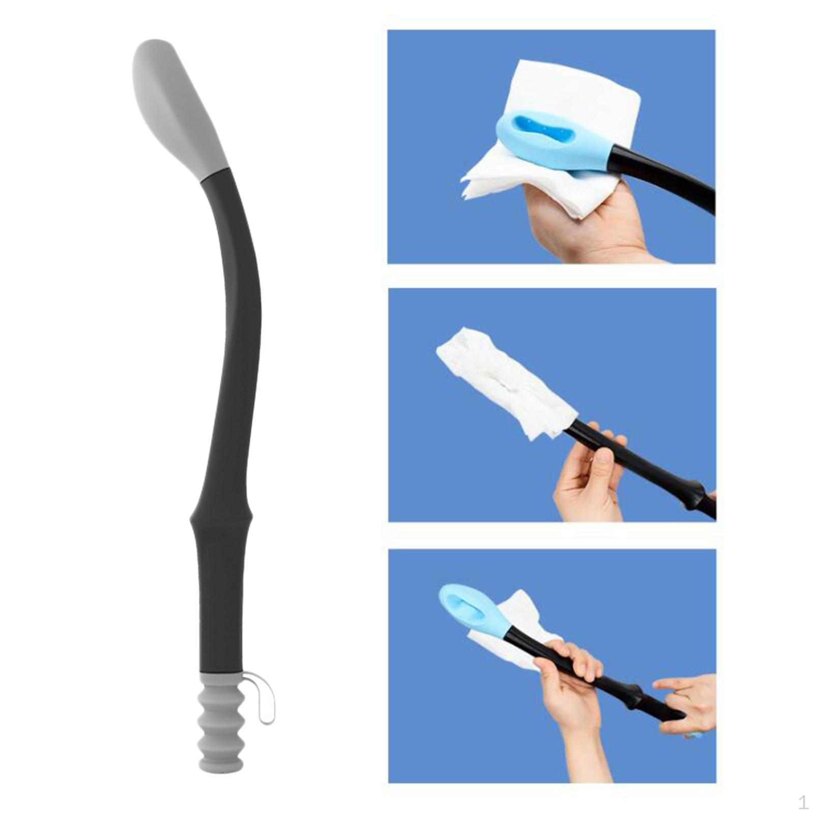 

Нижній склоочисник, допоміжні засоби для туалету, комфортна серветка для людей, яким незручно нахилятися, 15