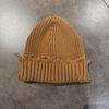Knitted Color Solid Cap Winter Street Style Warm Beanie Hat For Casual Wear