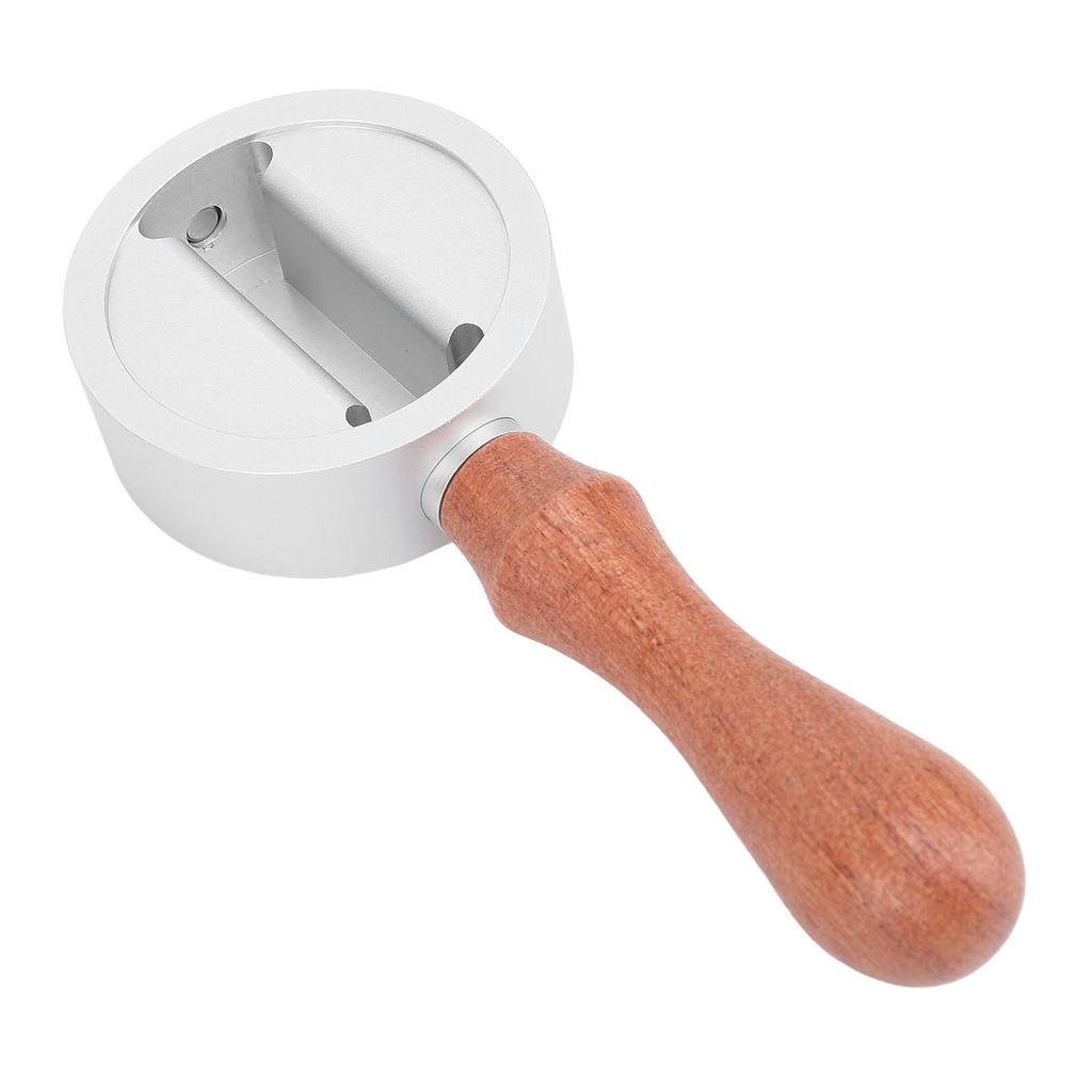 Coffee Machine Steam Lever Aluminum Alloy Wood Labor Saving Replacement Steam Knob Lever for