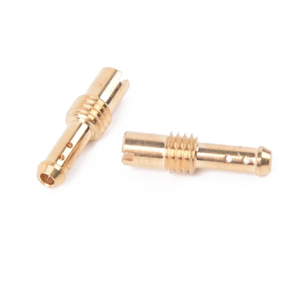 10*-Karburátorové pomalé trysky Sada trysek Pro karburátory Mikuni VM/TM/TMX 8 odvzdušňovacích otvorů