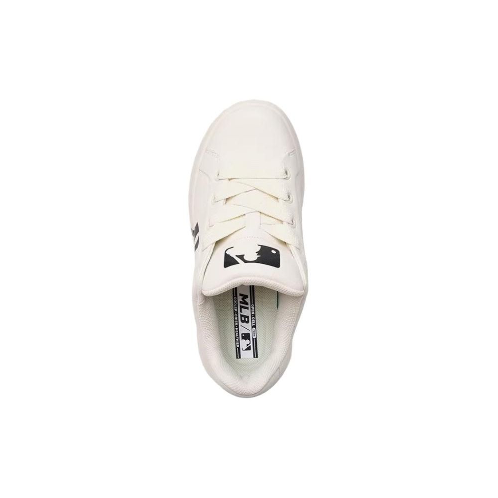 MLB Chunky Classic 24SS Leder 3D Lässig Dicke Sohle Brot-Schuhe Stoßdämpfend Atmungsaktiv Niedriger Schaft Lifestyle Sneaker Unisex Sneaker 3ASXCCB4N-50IVS