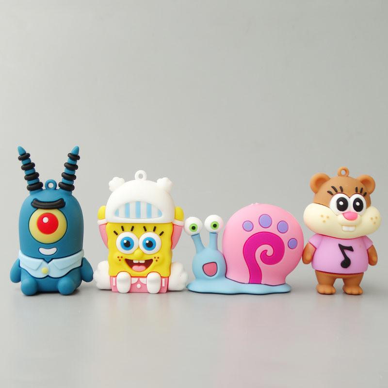 Patrick Spongebob Squarepants Star Plankton Action Figure Model Gift Decorations