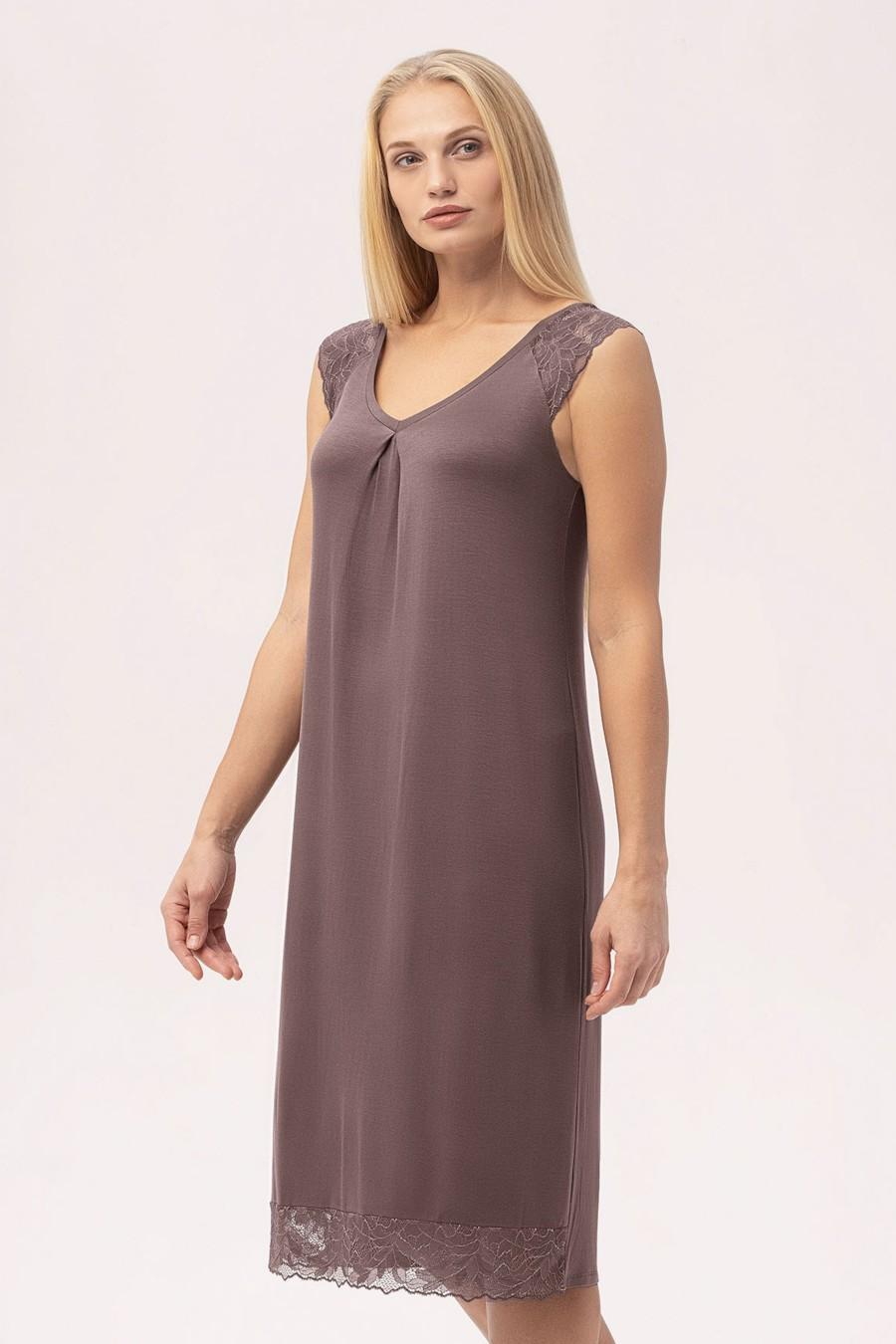 

Рубашка Roksana (86105) 42(S) brown-nose кольору