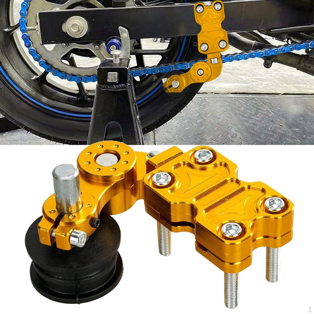Nastavovač motocyklového řetězu Hliníková slitina Příslušenství Díly Prémiový Profesionální Regulátor Napínák