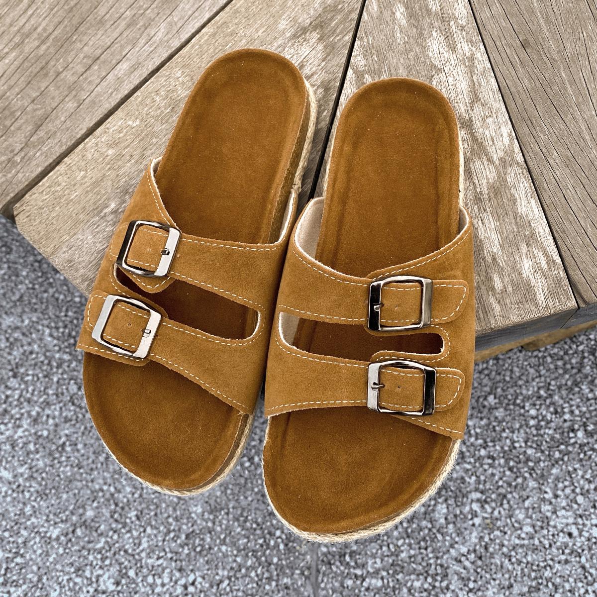 

Новые босоножки на платформе, женская летняя обувь, дизайнерские роскошные босоножки, женские повседневные туфли на плоской подошве, тапочки, пляжная женская обувь Zapatos 35 хаки