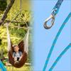 Heavy Duty Nylon Sling With Metal Hook - Wear-resistant - Suitable For Outdoor Hammocks, Tree Swings, And Patio Chairs