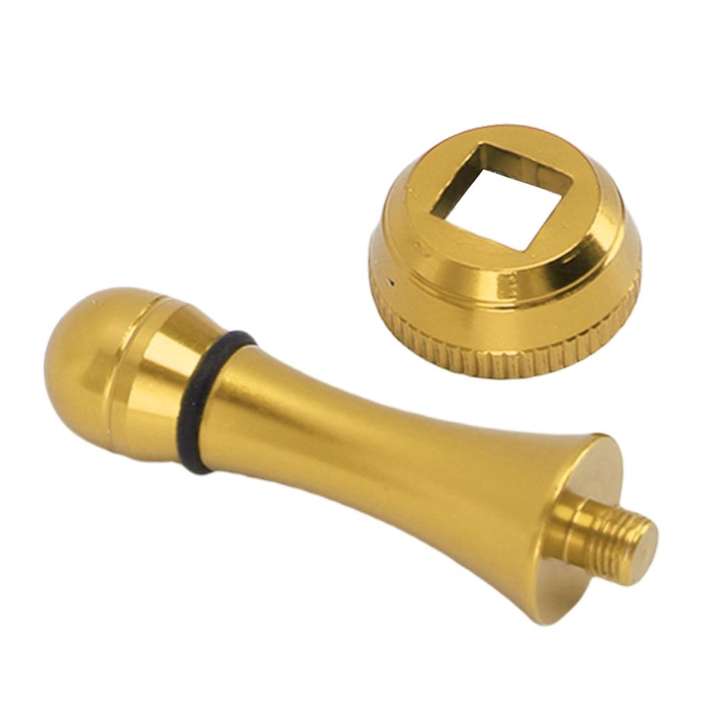 Fishing Reel Balance Rod Anti Collision Aluminum Alloy Weighted Balance Rod Fishing Accessory Gold