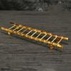 Multi-purpose Bamboo Ladder Cup Holder Yellow Tea Accessories  Desktop Ornament