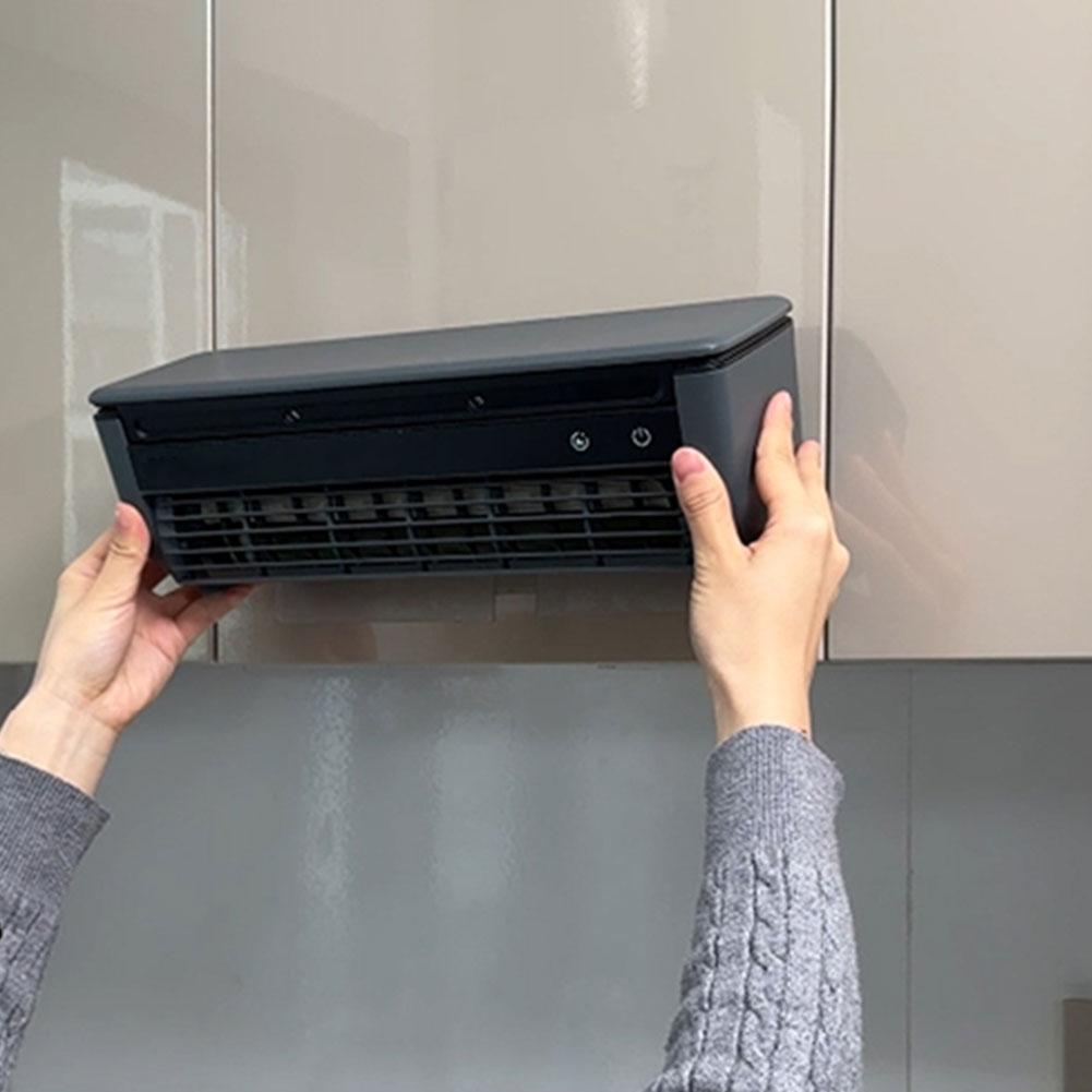 Wall-Mounted Air Cooling Fan 3 Speeds Table Fan 6000mAh Rechargeable Electric Fan for Home Kitchen Office Air Conditioning Fan