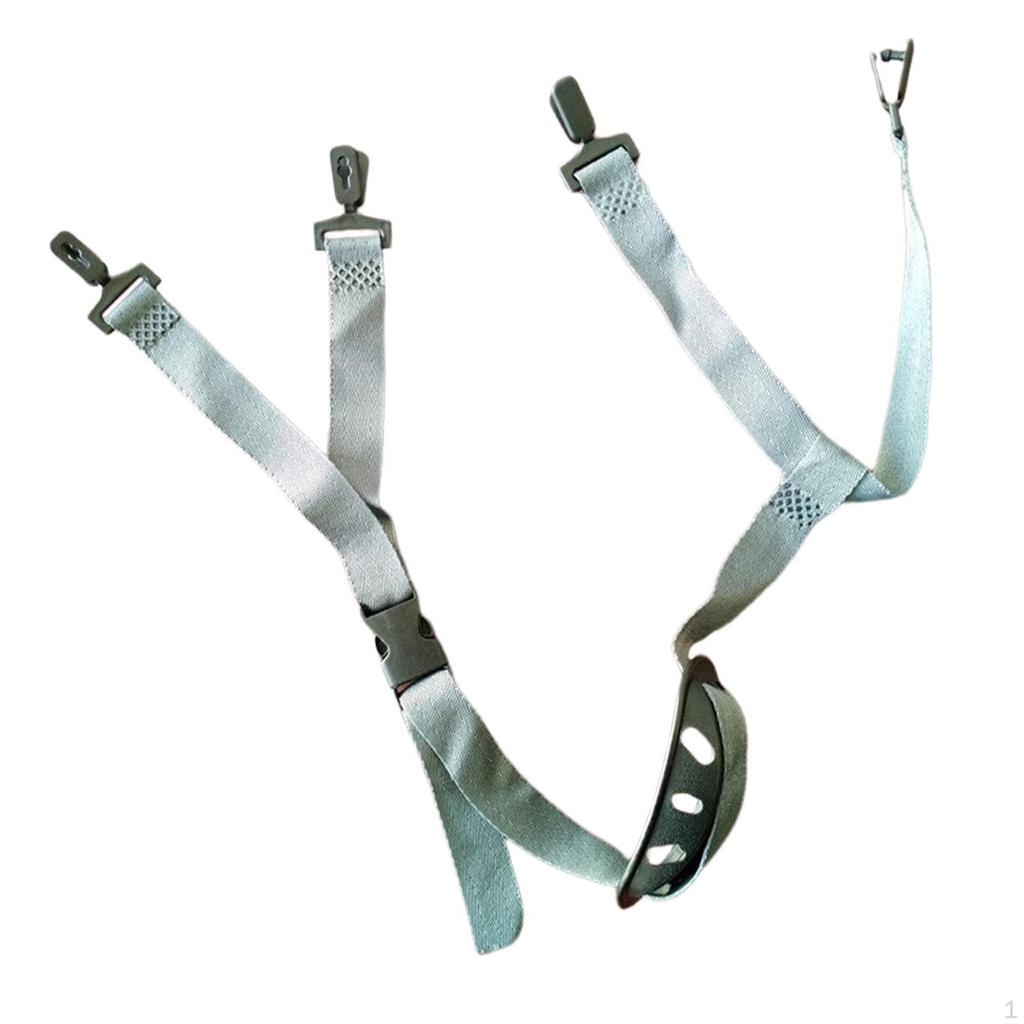 Chin Strap, Hardhat Universal for Most Hard Hats, Adjustable Jaw Strap Exercise