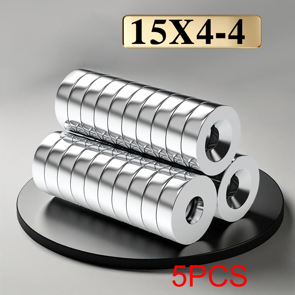 15x4-4mm Imans Refrigerator Magnets for DIY Office Whiteboard Workshop Suitable Tools Home Workplace