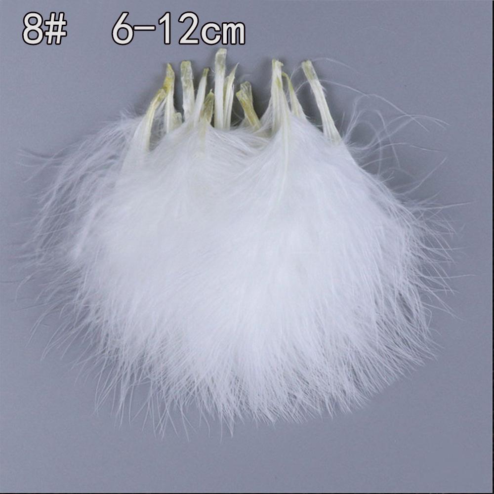 Weiße Feder Kollektion: DIY Handgemachte Bekleidungsaccessoires mit Gänse- und Truthahnfedern