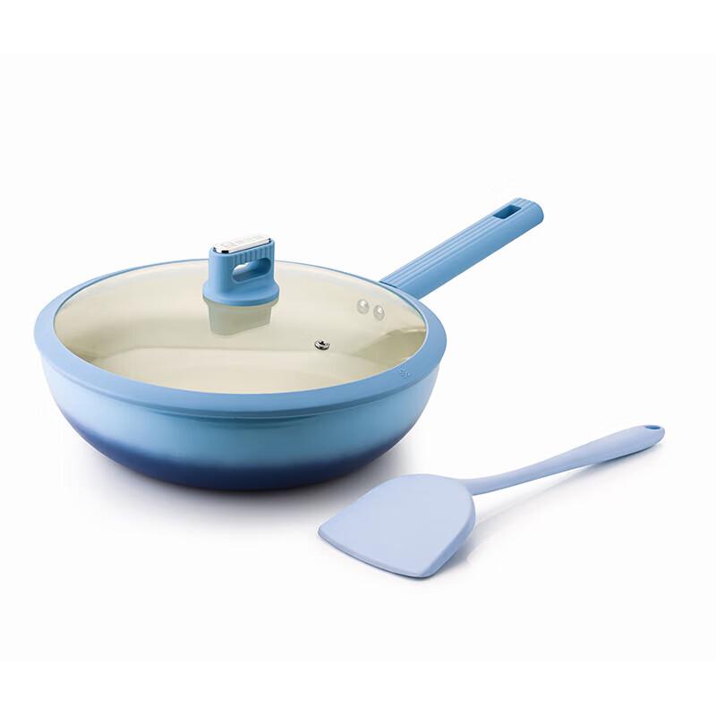 KÖBACH 30cm Yicai Non-stick Wok Two-Piece Set