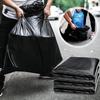 JINGRUIXIANG Large Thickened Black Trash Bags, 100 Count