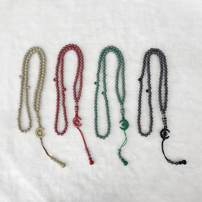 Hot Style 7-in-1 Muslim Prayer Beads, 99 Beads String, Middle Eastern Praise Bracelet