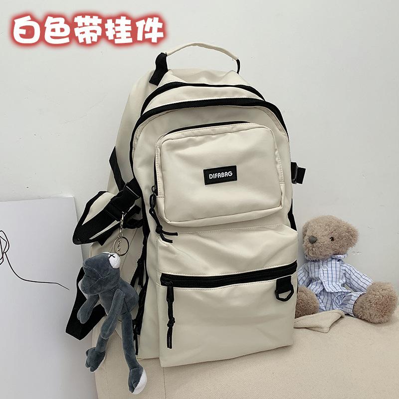 Schoolbag1011 new schoolbag female Korean version high school college student computer backpack junior high school student large capacity travel