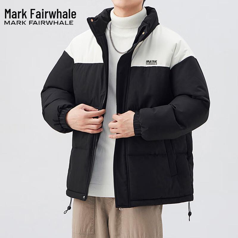 Mark Fairwhale Men's Stand Collar Winter Puffer Jacket