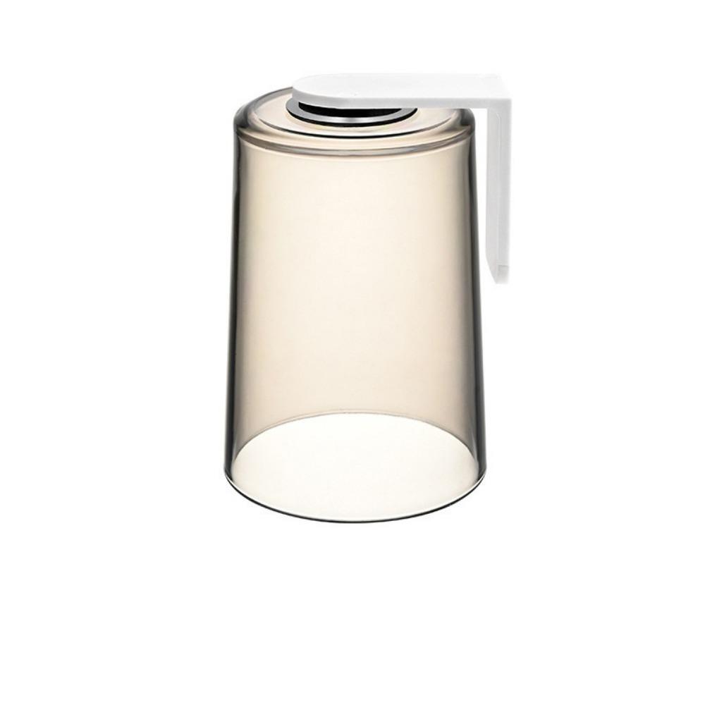 Magnetic Inverted Toothbrush Cup Wall-Mounted Mouthwash Cup Magnetic Back Flip Cup  Bathroom