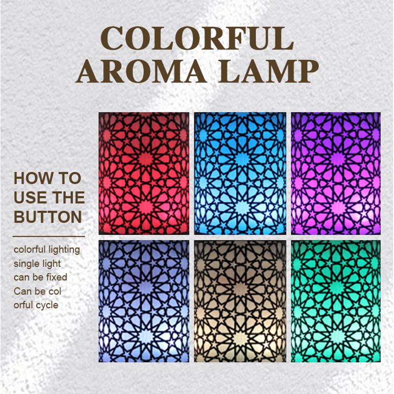Timing Function 100ml Electronic Air Humidifier Essential Oil Diffuser Machine Humidity Control Assistant with LED Night Light