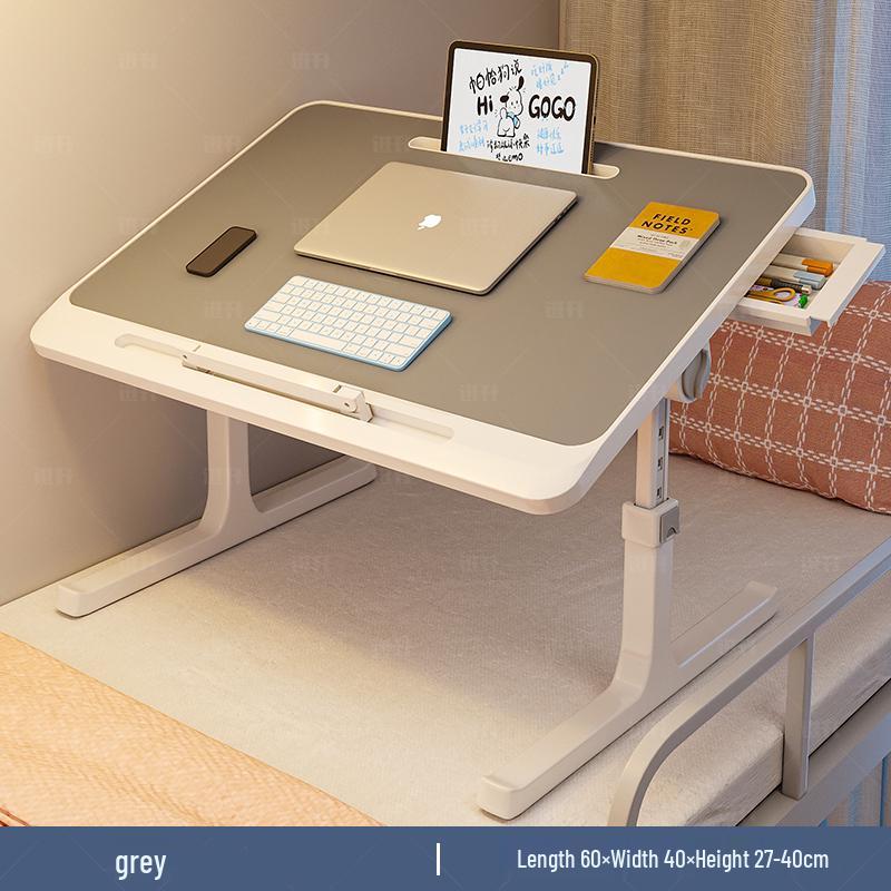 Foldable Bedside Table for Reading, Writing, and Computing - Ideal for Students and Dorms