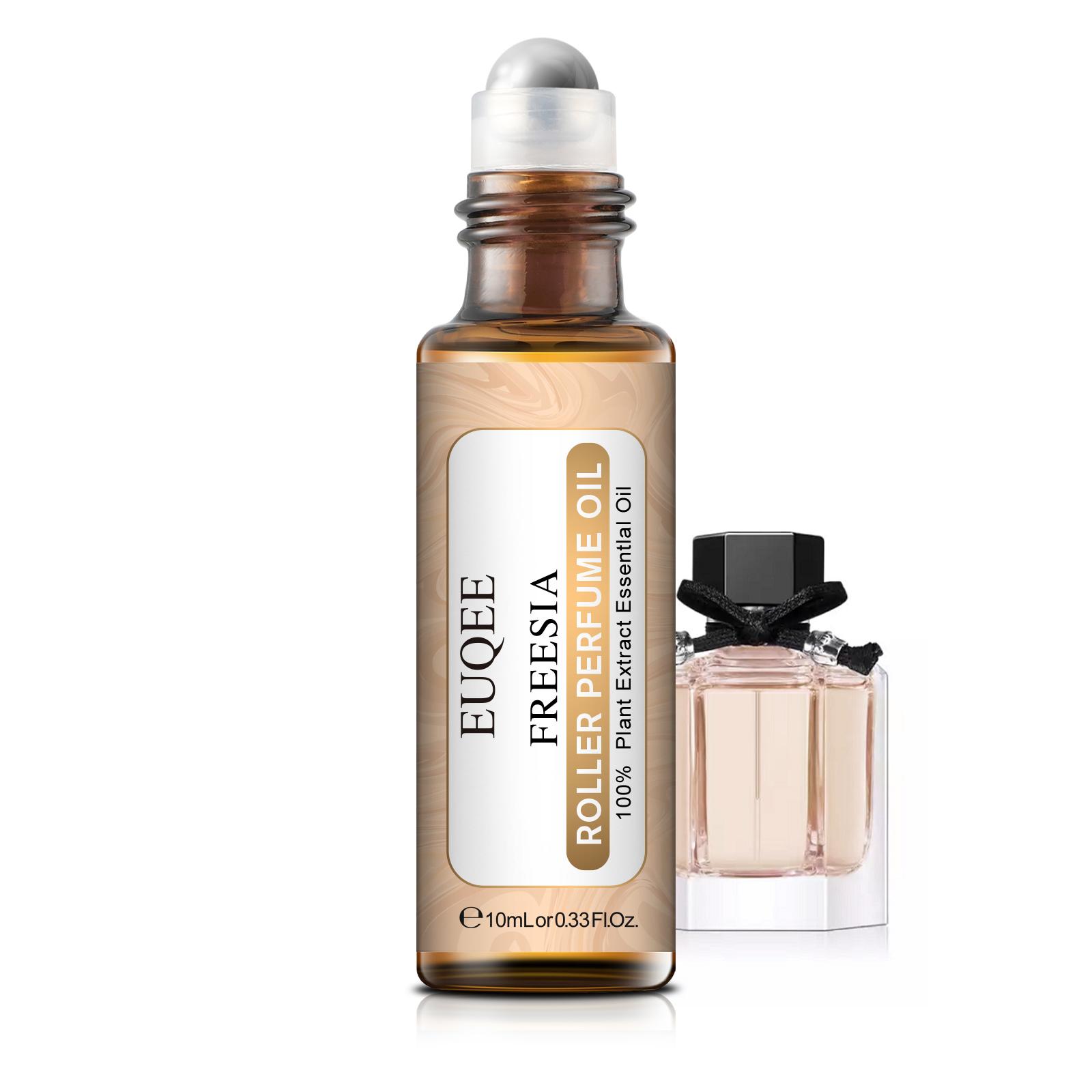 

5 шт. роликовое парфюмерное масло EUQEE для увлажнителя, аромат D-Jadore Angle, фрезия, кокос и ваниль, цветочное эфирное масло для диффузора, духи «сделай сам» 5pcs-Freesia