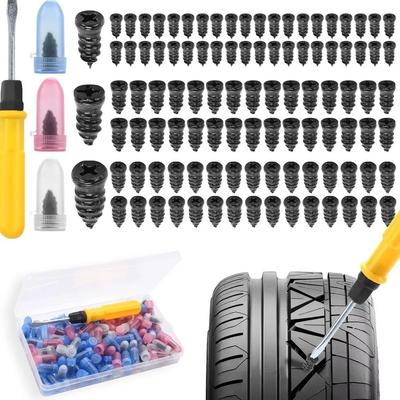 20/40PCS Mushroom Nails Car Vacuum Tyre Repair Nail Kit Screw In Tire Repair Plugs