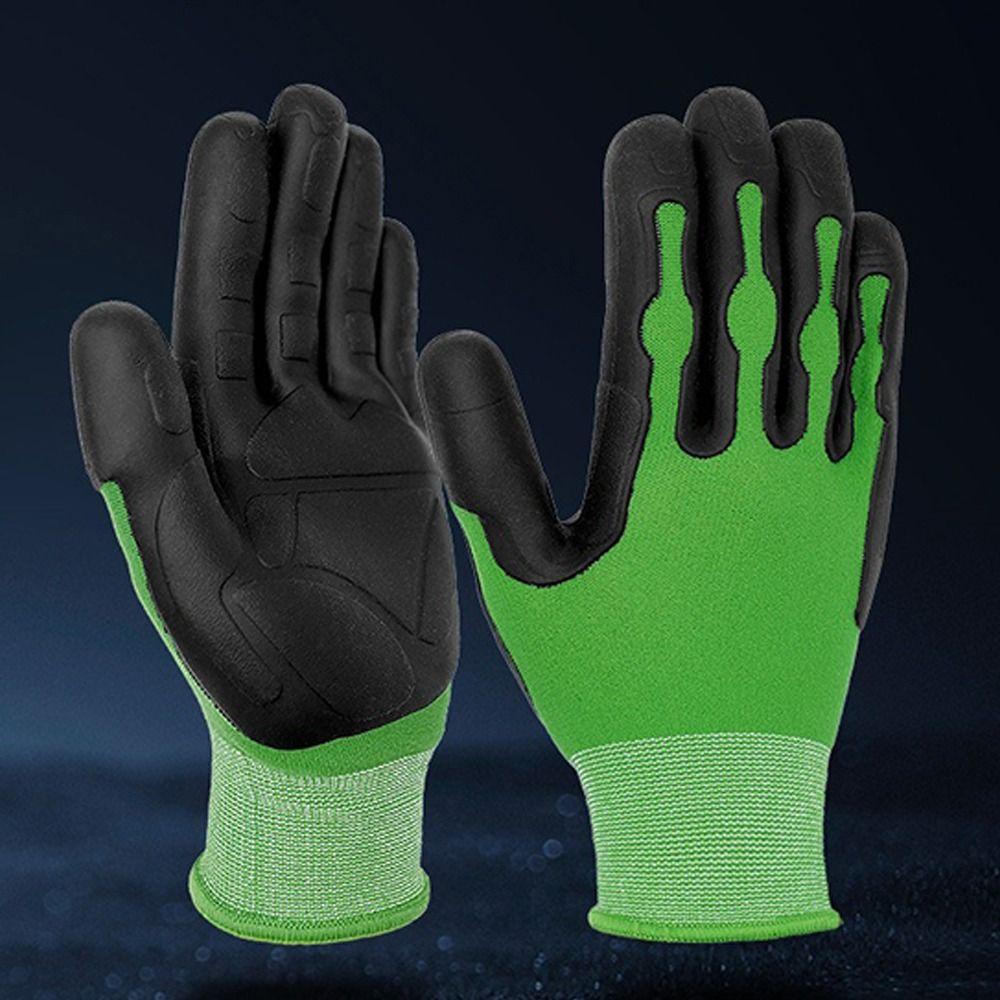 Wasserdichte Gartenhandschuhe Nylon Professionelle Handschuhe Schutzhandschuhe Bau