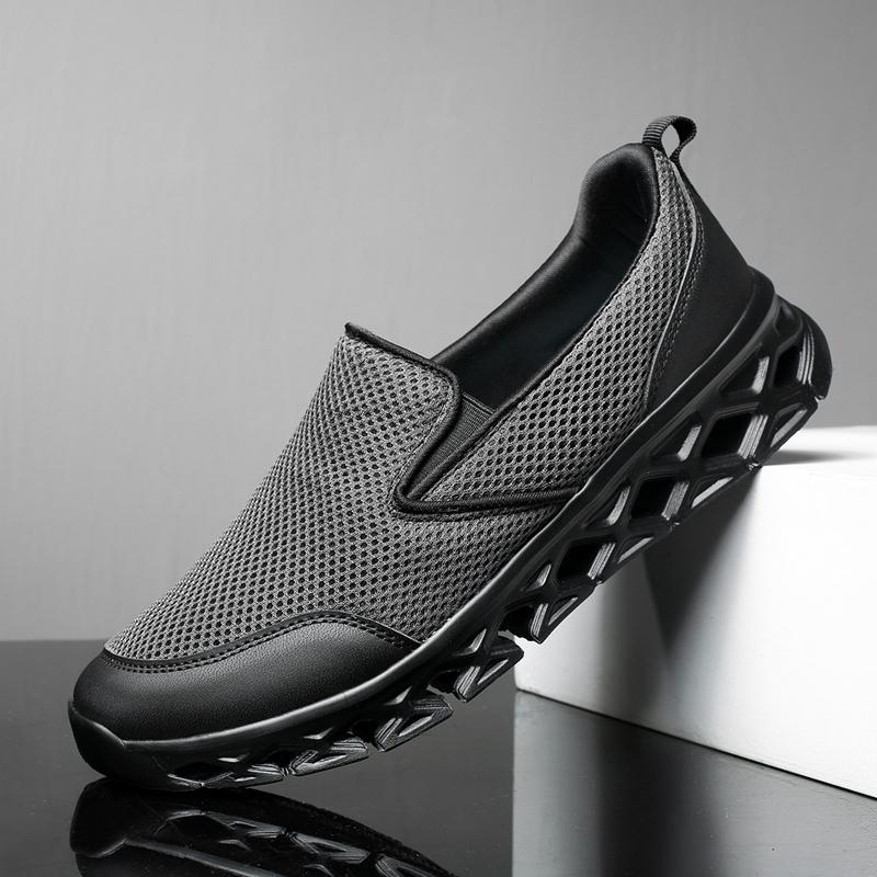 

Большой размер 48 49 50 51 Мужская обувь для ходьбы Слипоны Повседневные кроссовки Дышащая Мягкая Удобная Легкая Дизайнерская Летняя 51