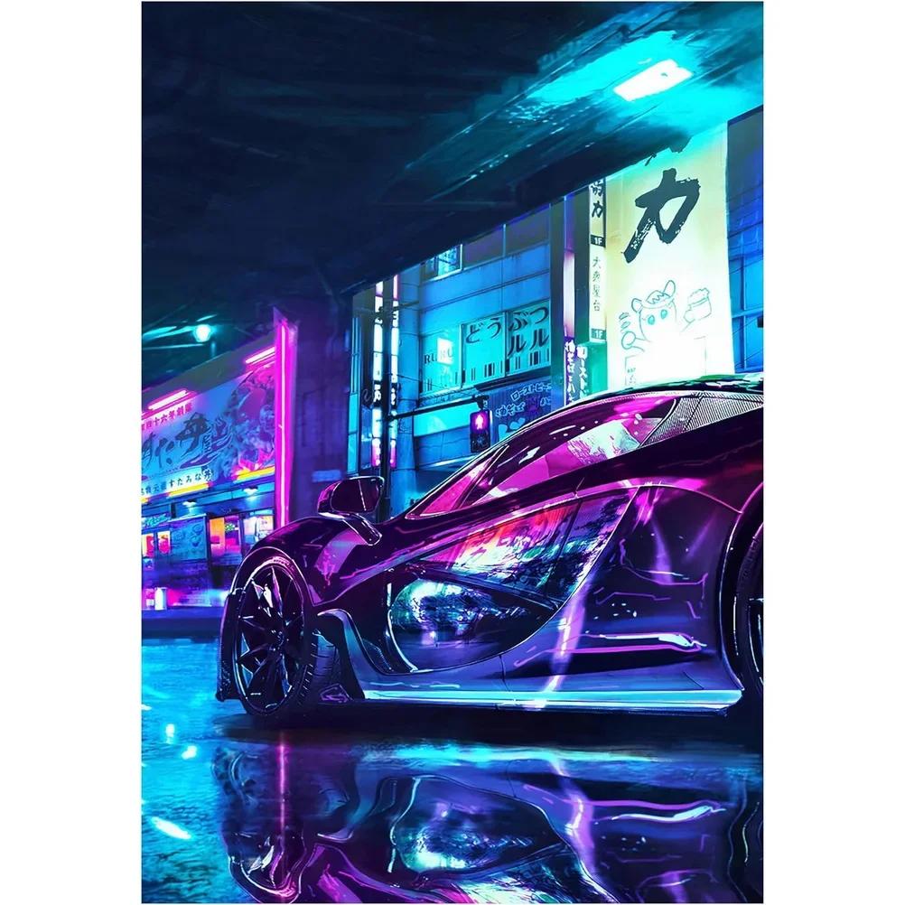 Grand Prix Automobile DeNice Metal Tin Signs Vintage Wall Art Racing Car Posters for Garage Man Cave Cafe Bars Pubs Decoration