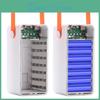 Skin Battery Storage Box For 35 18650 Batteries Fast Charging Mobile Power Housing Case With Lcd Display No Batteries