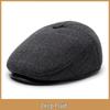 Men's Autumn/Winter Thick Duckbill Cap with Ear Protection - Middle-Aged and Senior Outdoor Cotton Hat