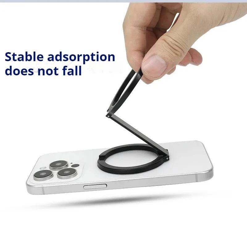 Double-Sided Portable Magnetic Stand for Phone & Tablet