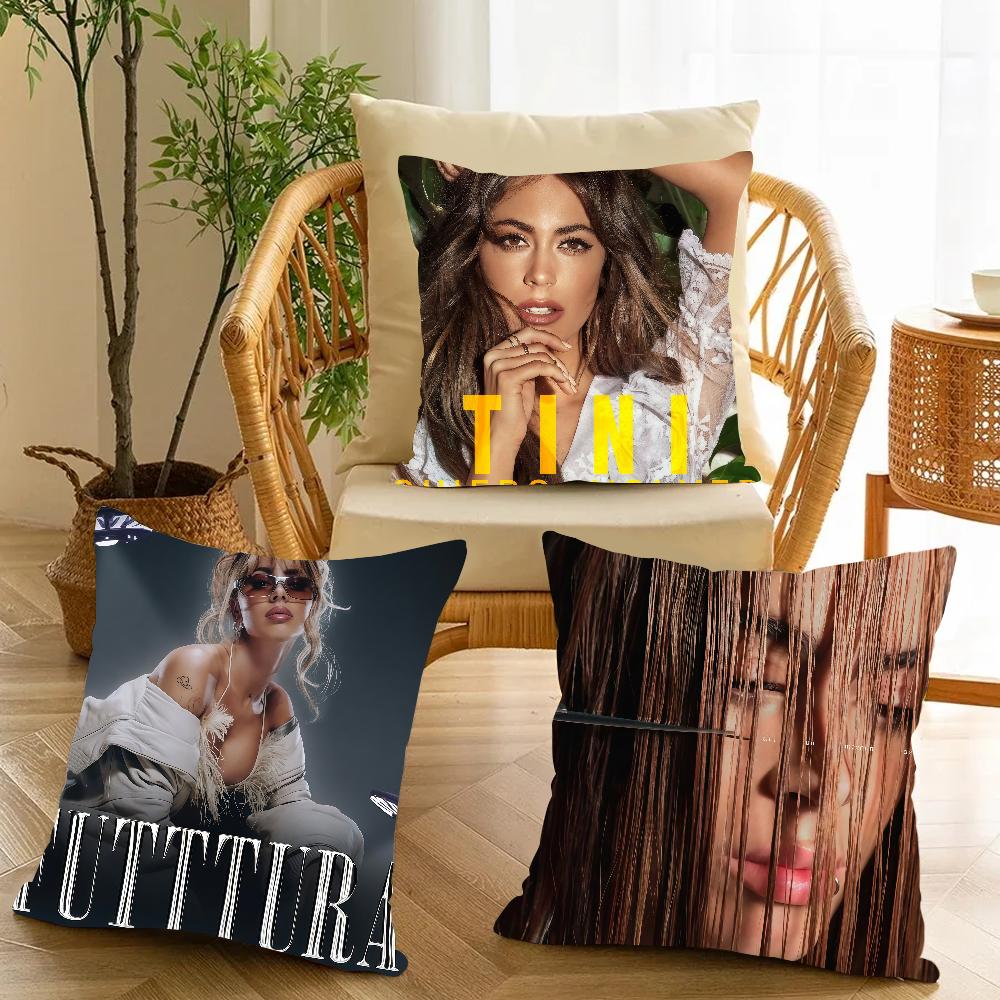Martina Stoessel TINI Pillow Case Applicable Space For Guest Rooms Interiors Cars Office House Decoration